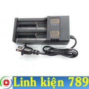 Sạc 2 pin 26650 18650 2000mA tự ngắt khi đầy